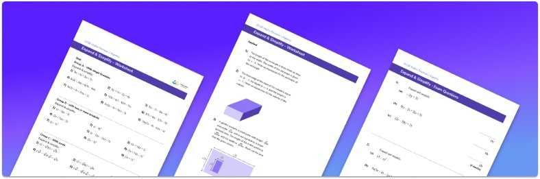 Expand And Simplify Worksheet