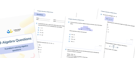 Algebra Questions for Middle School