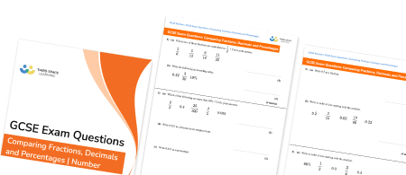Comparing Fractions Decimals And Percentages Exam Questions