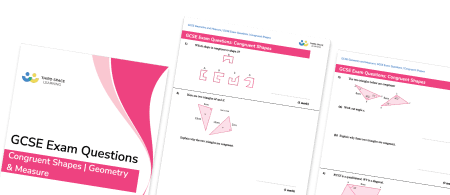 Congruent Shapes Exam Questions