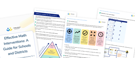 Effective Math Interventions: A Guide for Schools and Districts