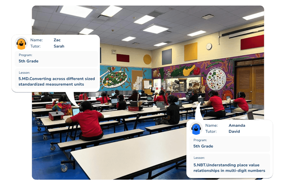 Fifth grade tutoring