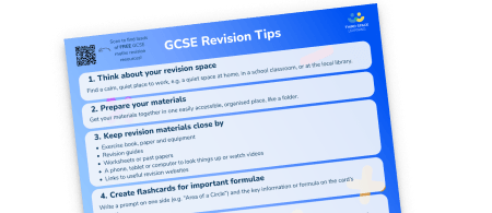 GCSE Revision Tips Poster