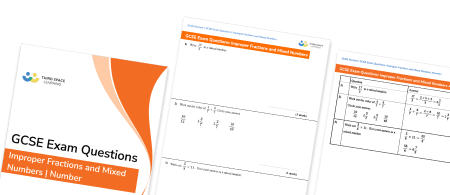 Improper Fractions To Mixed Numbers Exam Questions