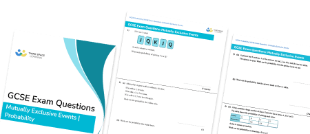 Mutually Exclusive Events Exam Questions