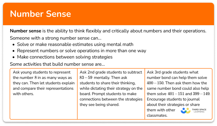 Number sense