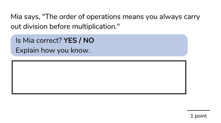 reasoning math problem for 5th graders