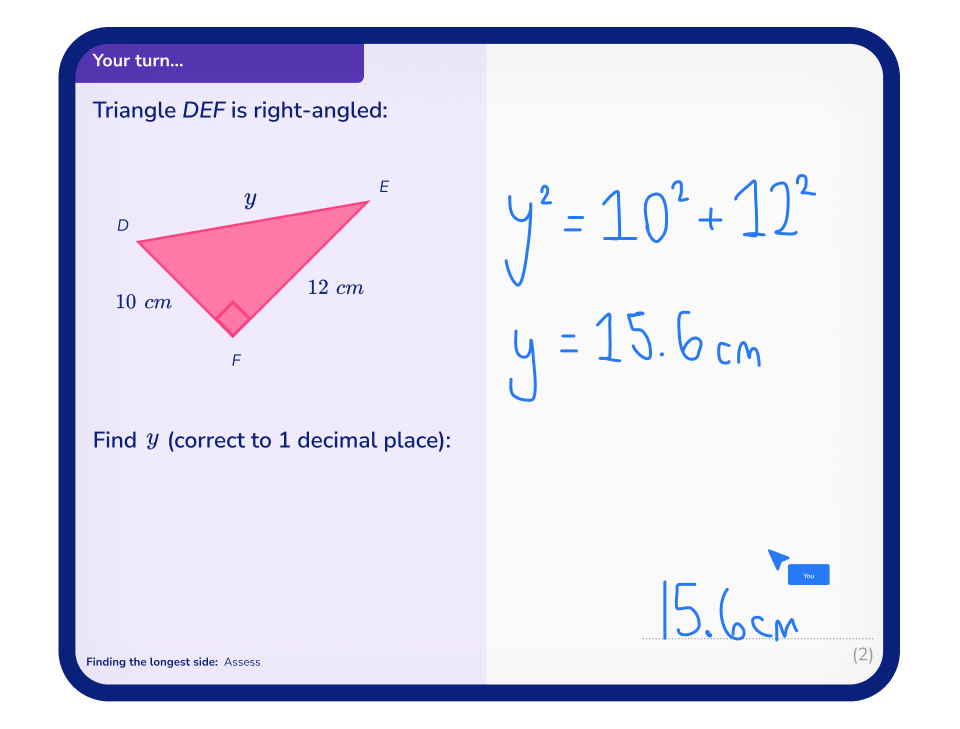 Third space learning GCSE Example Lesson - Your Turn